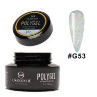 Polygel glitter Nr. G53 35g Oranjollie