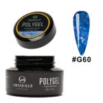 Polygel glitter Nr. G60 35g Oranjollie