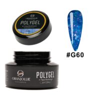 Polygel glitter Nr. G60 35g Oranjollie