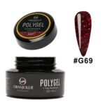 Polygel glitter Nr. G69 35g Oranjollie