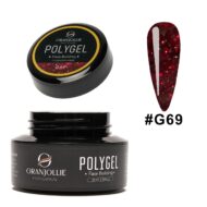 Polygel glitter Nr. G69 35g Oranjollie