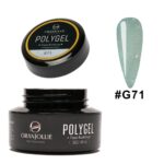 Polygel glitter Nr. G71 35g Oranjollie