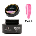 Polygel glitter Nr. G74 Oranjollie
