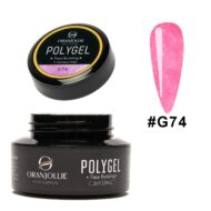Polygel glitter Nr. G74 Oranjollie