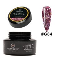 Polygel glitter Nr. G84 35g Oranjollie