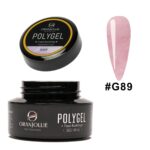 Polygel glitter Nr. G89 Oranjollie