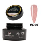 Polygel glitter Nr. G90 Oranjollie