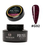 Polygel glitter Nr. G92 Oranjollie