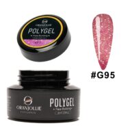 Polygel glitter Nr. G95 Oranjollie