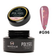 Polygel glitter Nr. G96 Oranjollie