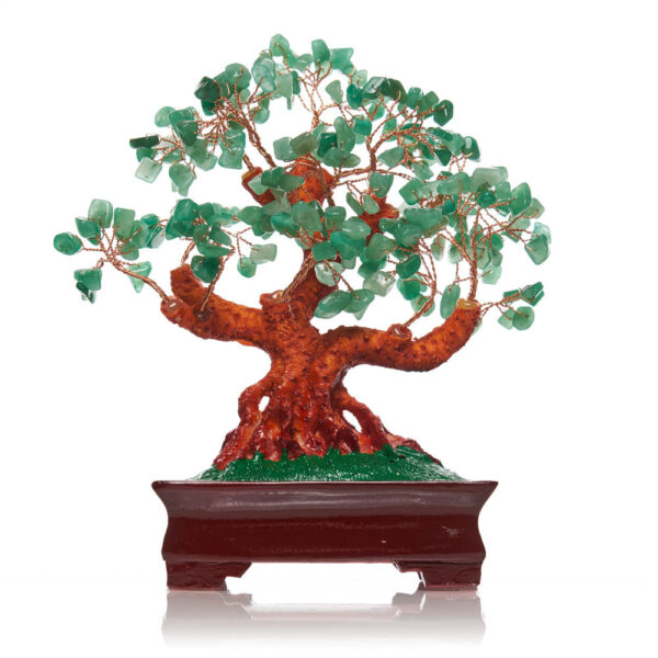 Pom cu pietre semipretioase Aventurin SS90D 22,5cm