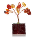 Pom cu pietre semipretioase Carneol SS92E 6,5cm