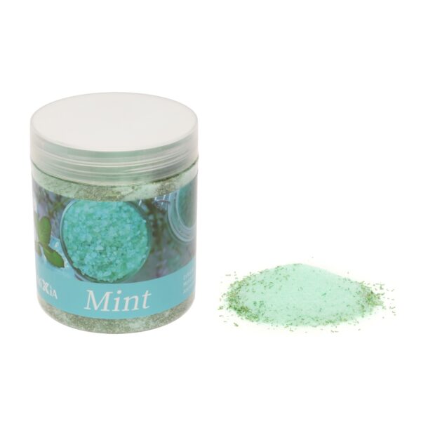 Sare pentru pedichiura menta 350gr Oranjollie