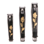 Set 3 unghiere negre Oranjollie