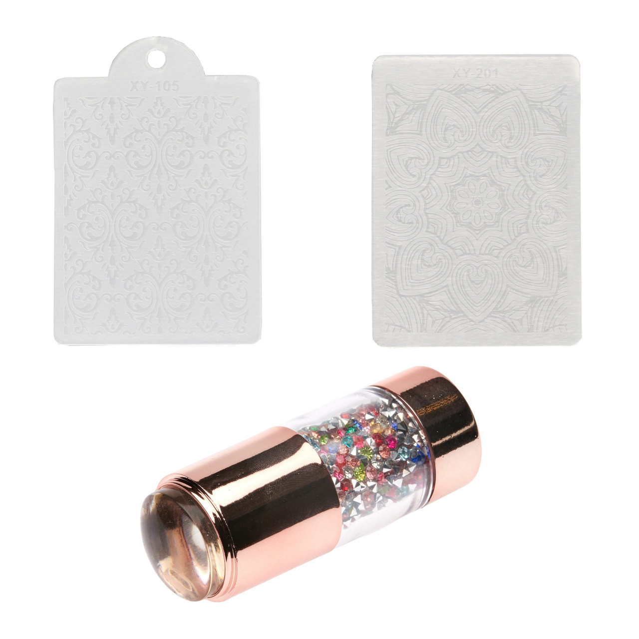 set-stampila-unghii-crystal-color-w7-oranjollie3457-1.jpg Set stampila unghii Crystal Color W7 Oranjollie - imagine 1