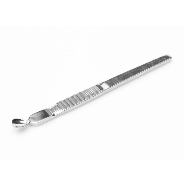 Spatula metal rotunda pentru cuticule Oranjollie