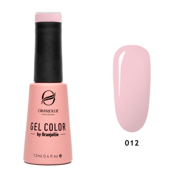 TPO FREE Oja semipermanenta Gel Color Nr.012 12ml Oranjollie