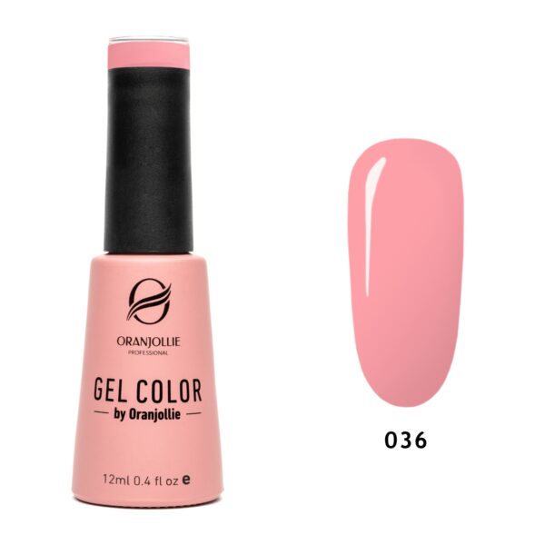TPO FREE Oja semipermanenta Gel Color Nr.036 12ml Oranjollie