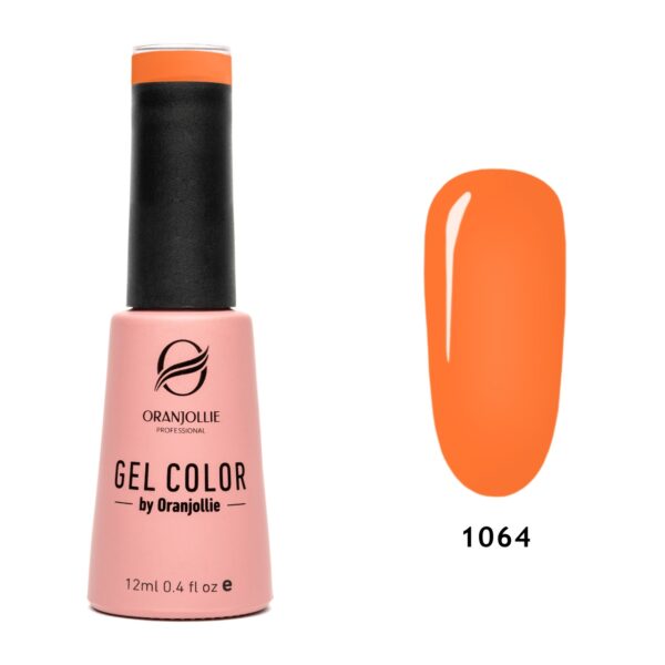 TPO FREE Oja semipermanenta Gel Color Nr.1064 12ml Oranjollie