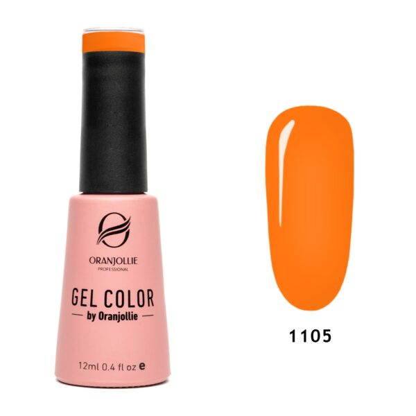 TPO FREE Oja semipermanenta Gel Color Nr.1105 12ml Oranjollie
