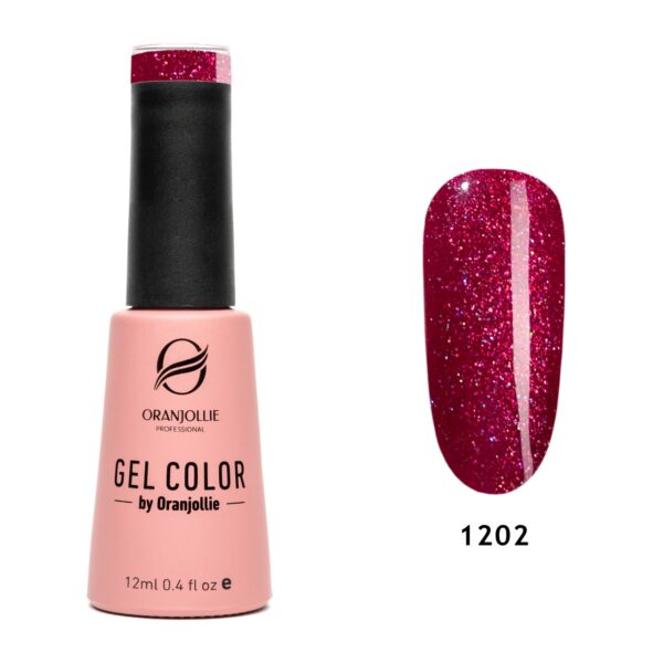 TPO FREE Oja semipermanenta Gel Color Nr.1202 12ml Oranjollie