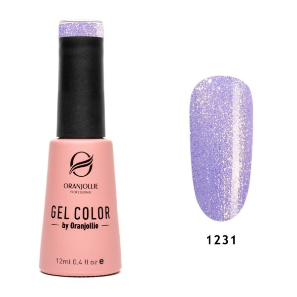 TPO FREE Oja semipermanenta Gel Color Nr.1231 12ml Oranjollie