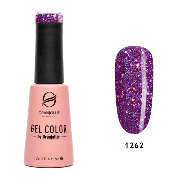 TPO FREE Oja semipermanenta Gel Color Nr.1262 12ml Oranjollie