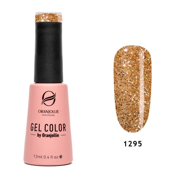TPO FREE Oja semipermanenta Gel Color Nr.1295 12ml Oranjollie