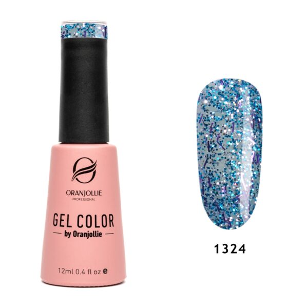 TPO FREE Oja semipermanenta Gel Color Nr.1324 12ml Oranjollie