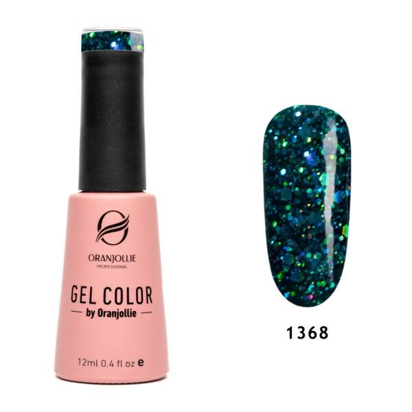 TPO FREE Oja semipermanenta Gel Color Nr.1368 12ml Oranjollie