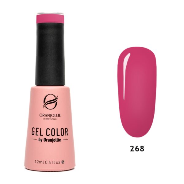 TPO FREE Oja semipermanenta Gel Color Nr.268 12ml Oranjollie