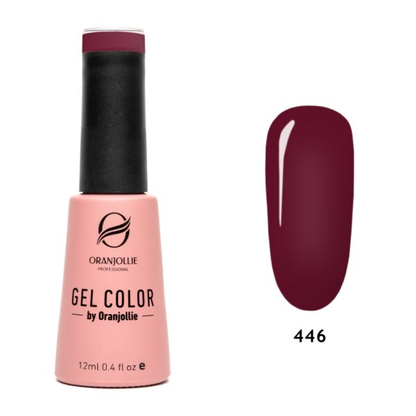 TPO FREE Oja semipermanenta Gel Color Nr.446 12ml Oranjollie