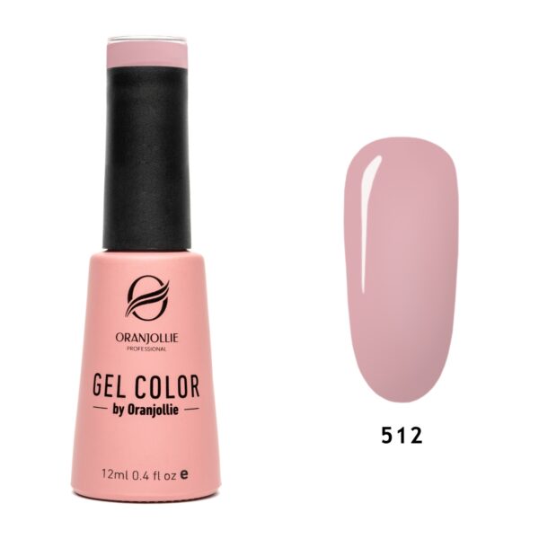 TPO FREE Oja semipermanenta Gel Color Nr.512 12ml Oranjollie