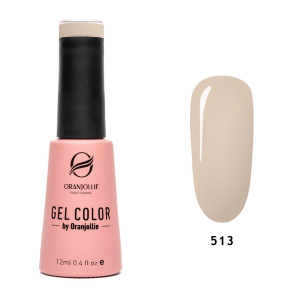 TPO FREE Oja semipermanenta Gel Color Nr.513 12ml Oranjollie