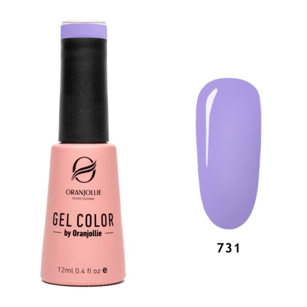 TPO FREE Oja semipermanenta Gel Color Nr.731 12ml Oranjollie