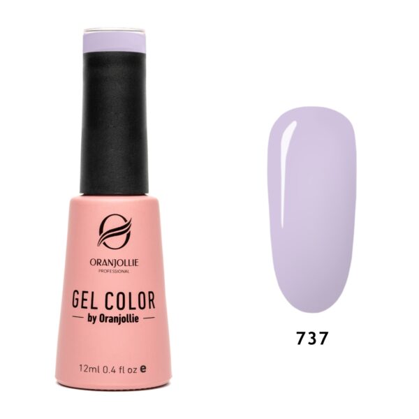 TPO FREE Oja semipermanenta Gel Color Nr.737 12ml Oranjollie
