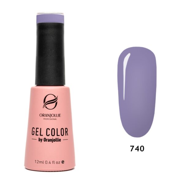 TPO FREE Oja semipermanenta Gel Color Nr.740 12ml Oranjollie