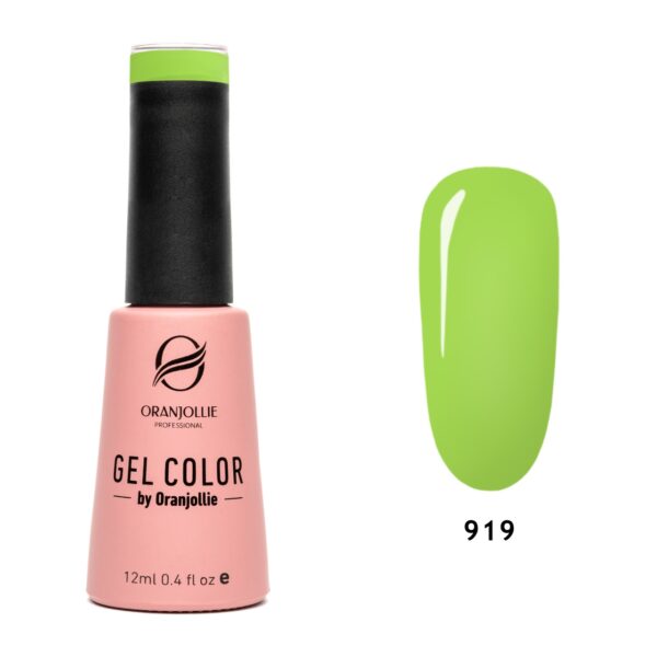 TPO FREE Oja semipermanenta Gel Color Nr.919 12ml Oranjollie